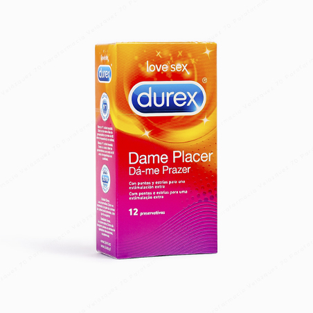 DUREX Dame Placer - 12 preservativos