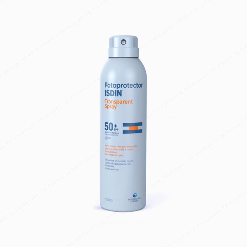 Fotoprotector ISDIN Transparent Spray SPF 50+ - 250 ml
