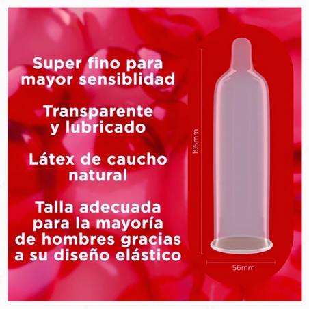 DUREX Sensitivo Contacto Total - 12 preservativos