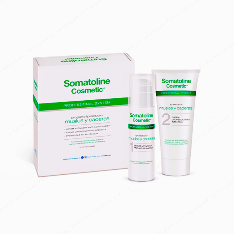 Somatoline Cosmetic® Professional System - Sérum 150 ml + Crema Liporeductora Intensiva 200 ml