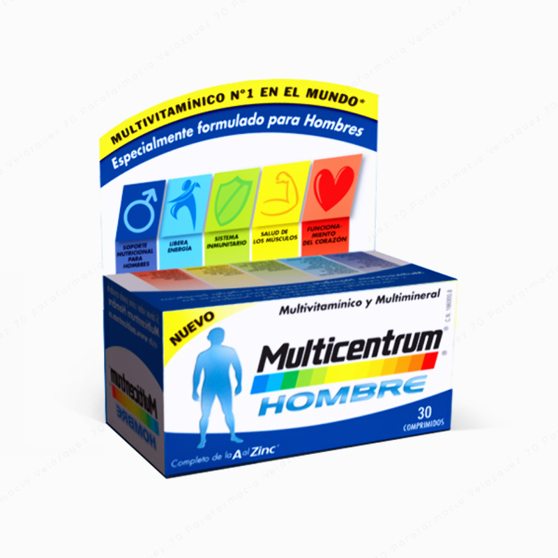 Multicentrum® Hombre - 30 comprimidos