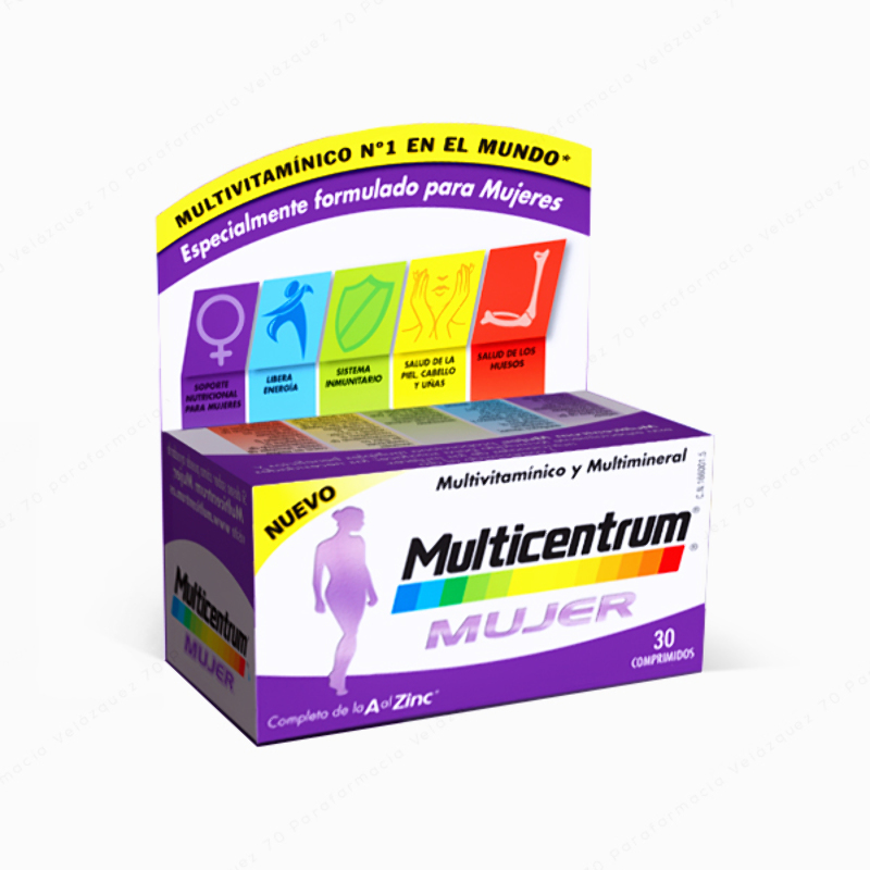 Multicentrum® Mujer - 30 comprimidos