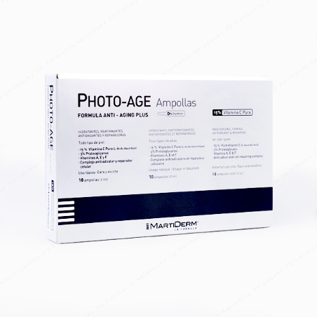 MartiDerm® Photo-Age HA+ - 30 ampollas