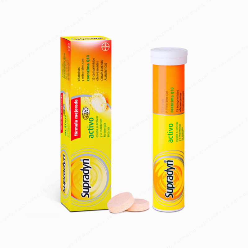 Supradyn® Activo Efervescente - 15 comprimidos efervescentes
