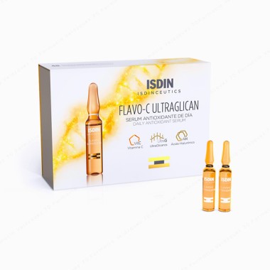 ISDIN Isdinceutics Flavo-C Ultraglican - 30 ampollas x 2 ml