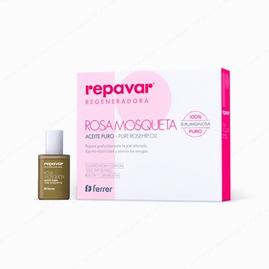 Repavar® REGENERADORA Aceite Puro de Rosa Mosqueta - 15 ml