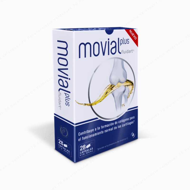 Movial Plus Fluidart - 28 cápsulas
