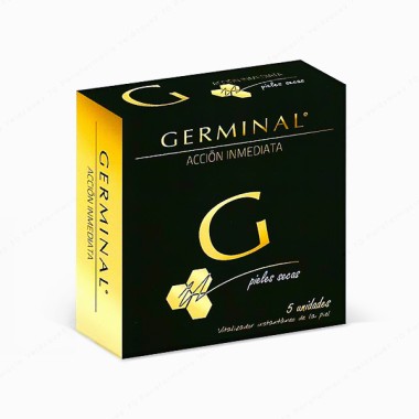 GERMINAL Acción Inmediata Pieles Secas - 5 ampollas