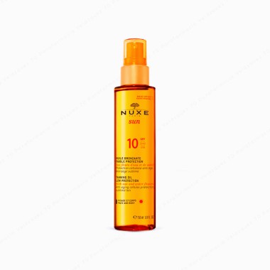 NUXE Sun Aceite Bronceador Rostro y Cuerpo SPF 10 - 150 ml