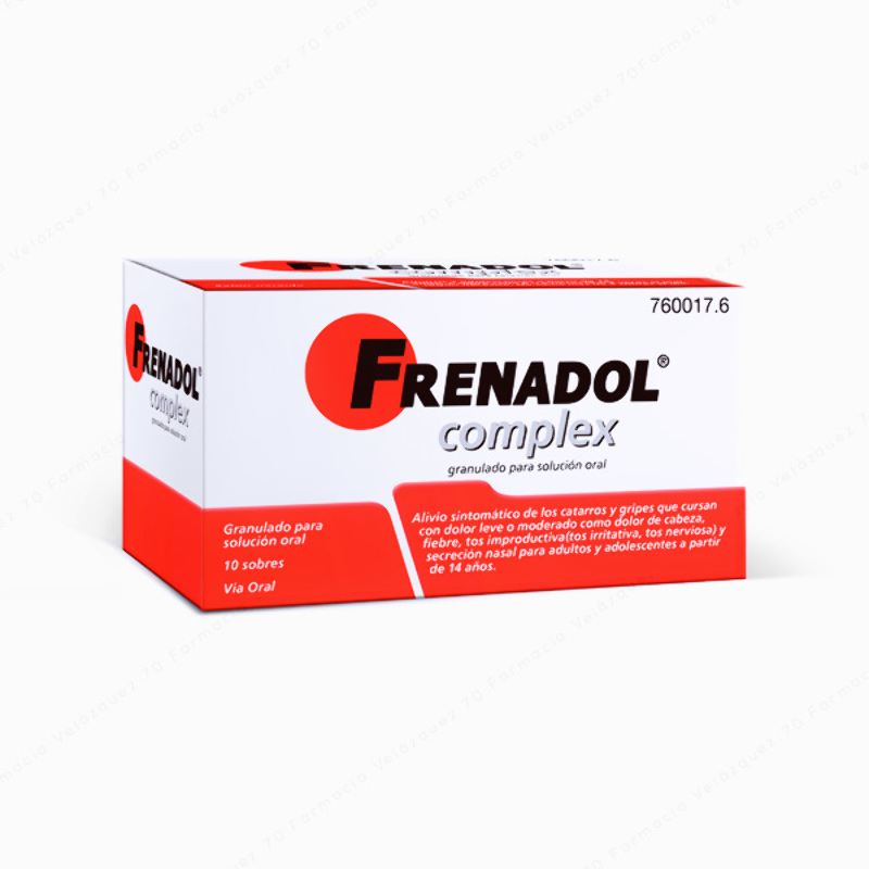 Comprar Frenadol Complex sobres Farmacia Velázquez tienda online farmacia madrid