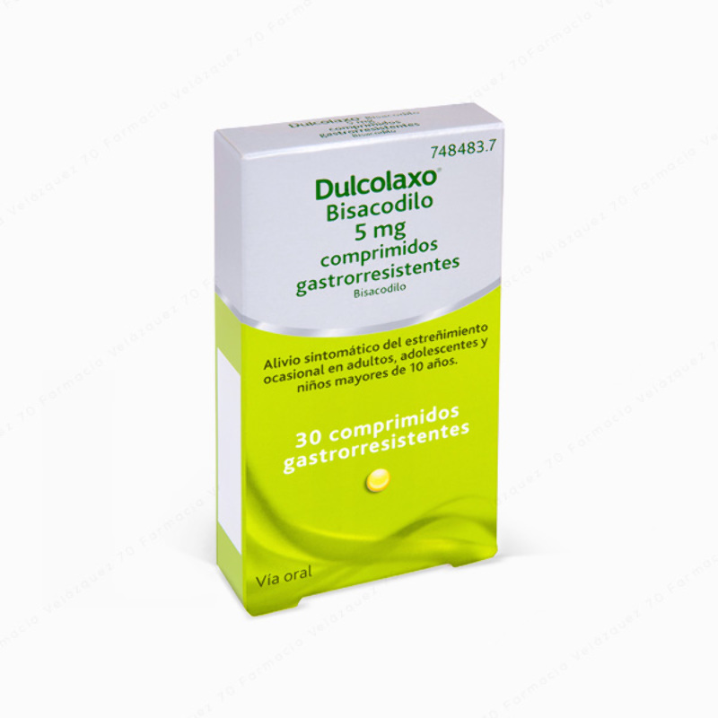 Dulcolaxo® Bisacodilo 5 mg - 30 comprimidos gastrorresistentes