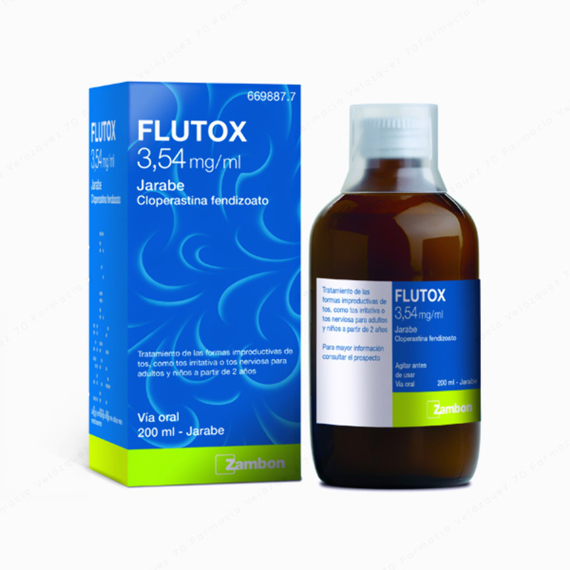 Flutox 3,54 mg/ml Jarabe - 200 ml