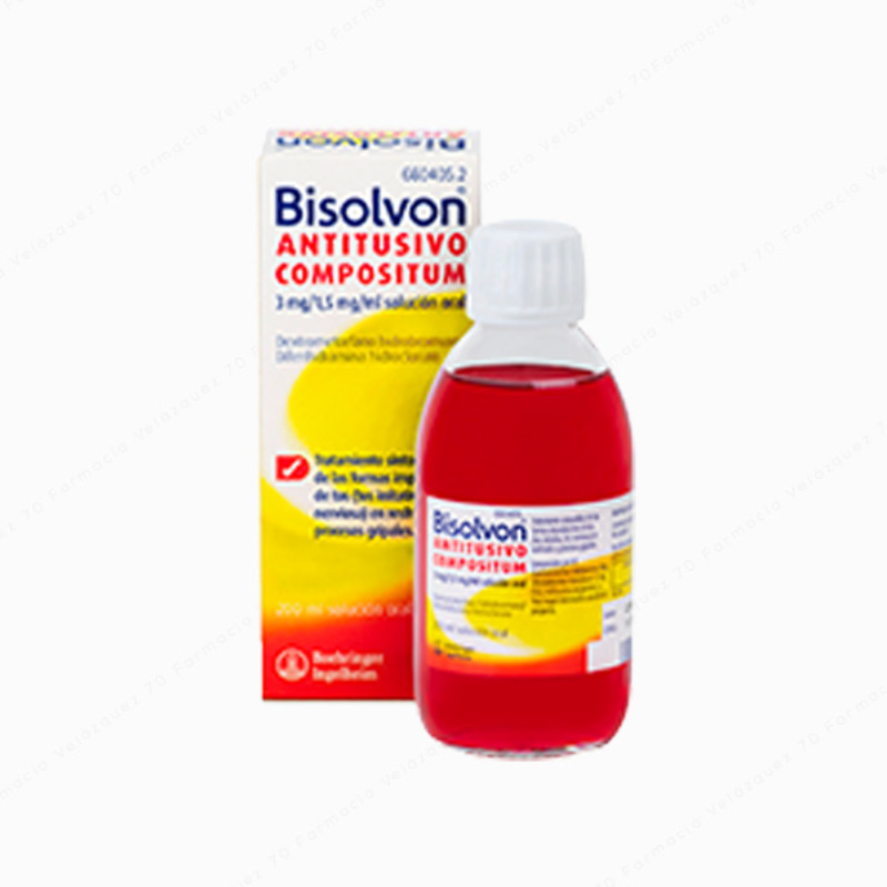 Bisolvon® Antitusivo Compositum 3 mg / 1,5...