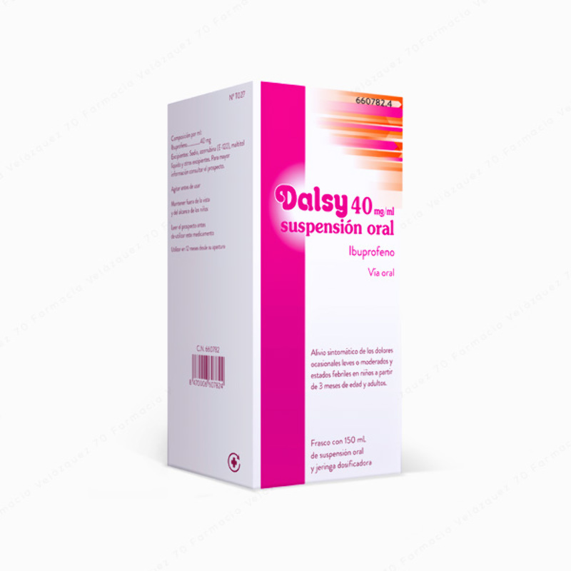 Dalsy 40 mg/ml Suspensión Oral - 150 ml