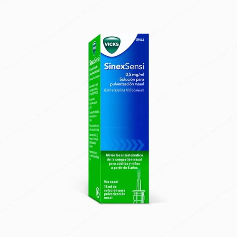 Vicks SinexSensi® 0,5 mg/ml solución para pulverización nasal - 15 ml
