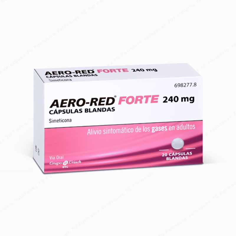 Aero-Red® Forte 240 mg - 20 cápsulas blandas