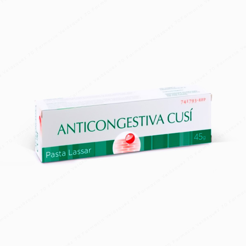 Anticongestiva® Cusí Pasta Lassar - 45 gr