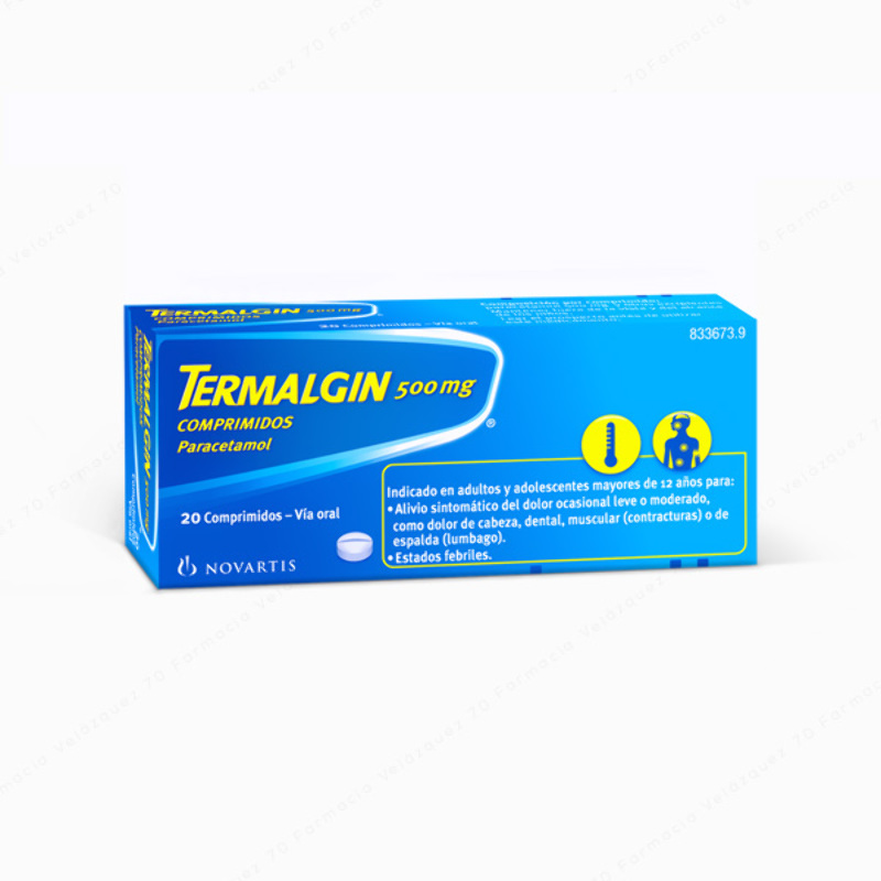 Termalgin® 500 mg - 20 comprimidos