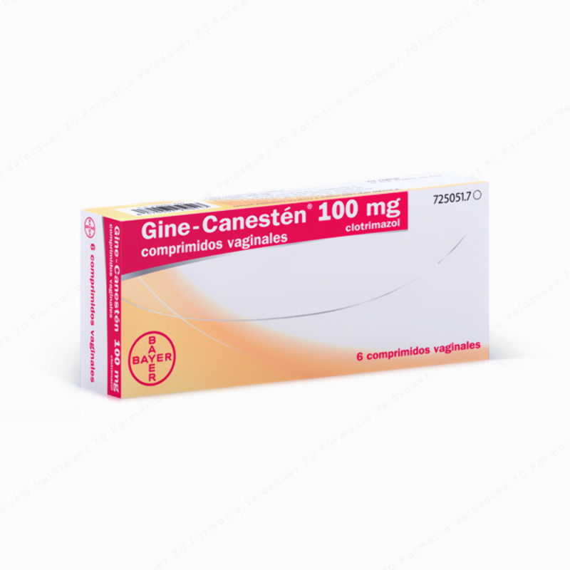 Gine-Canestén® 100 mg - 6 comprimidos vaginales