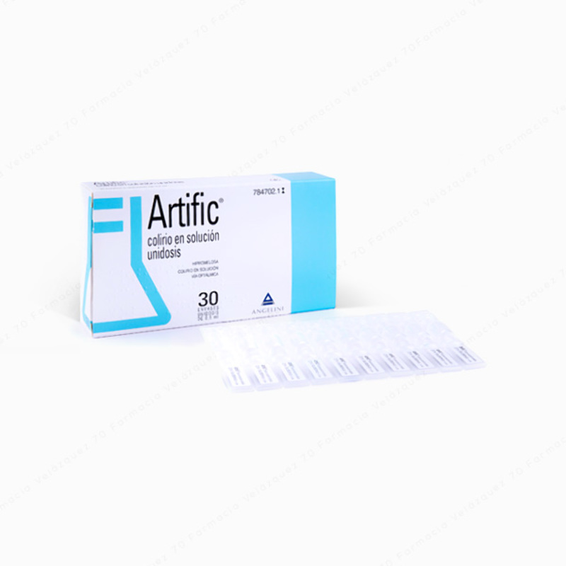 Artific® colirio en solución - 30 envases unidosis x 0,5 ml