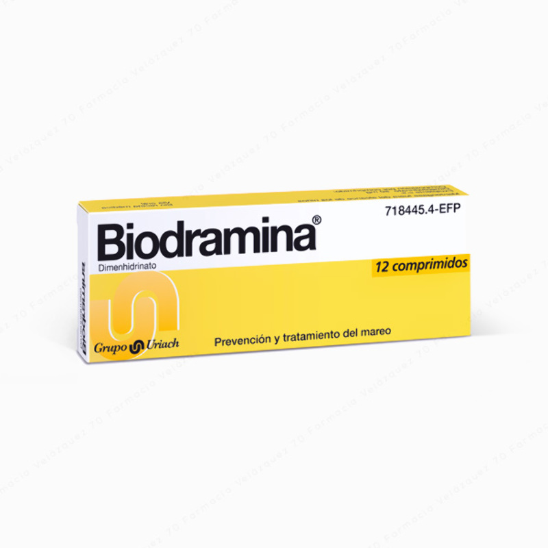 Biodramina® - 12 comprimidos