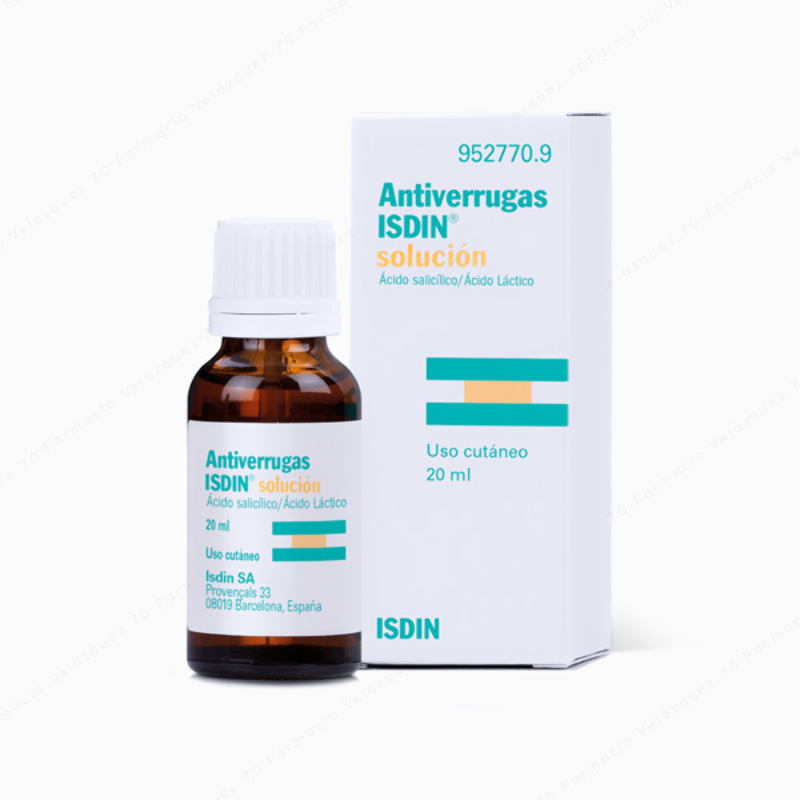 Antiverrugas ISDIN® solución - 20 ml