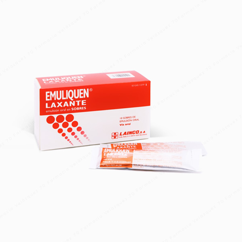 Emuliquen® Laxante emulsión oral - 10 sobres