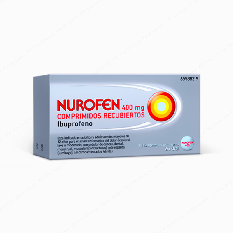 Nurofen® 400 mg - 12 comprimidos recubiertos