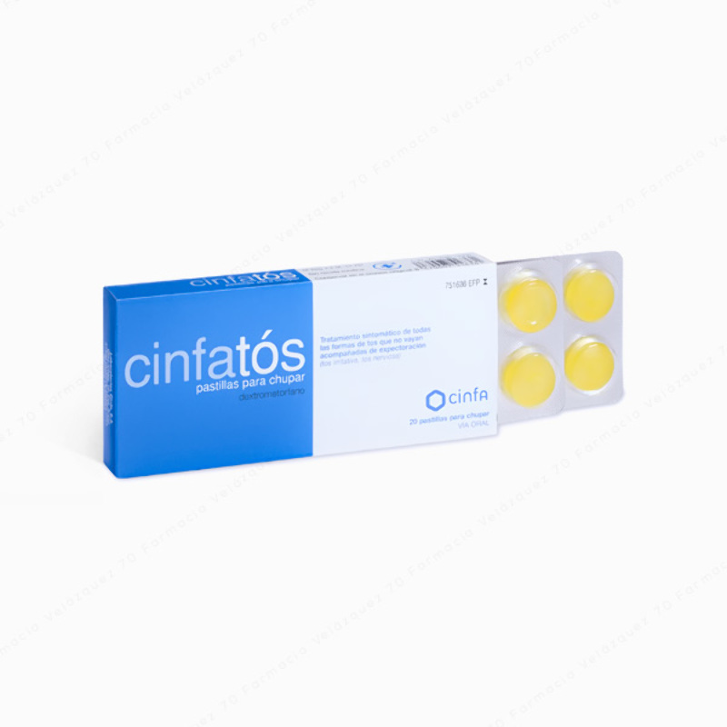 Cinfatós 10 mg pastillas para chupar - 20 pastillas