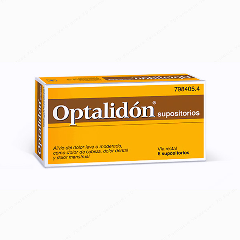 Optalidón® supositorios - 6 supositorios