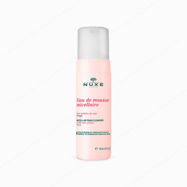 NUXE Espuma Micelar con Pétalos de Rosa - 150 ml