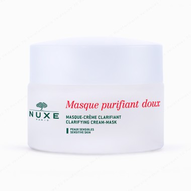 NUXE Mascarilla-Crema Purificante con Pétalos de Rosa -...