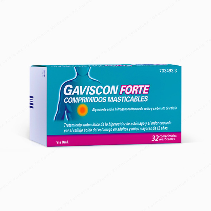 Gaviscon Forte - 32 comprimidos masticables