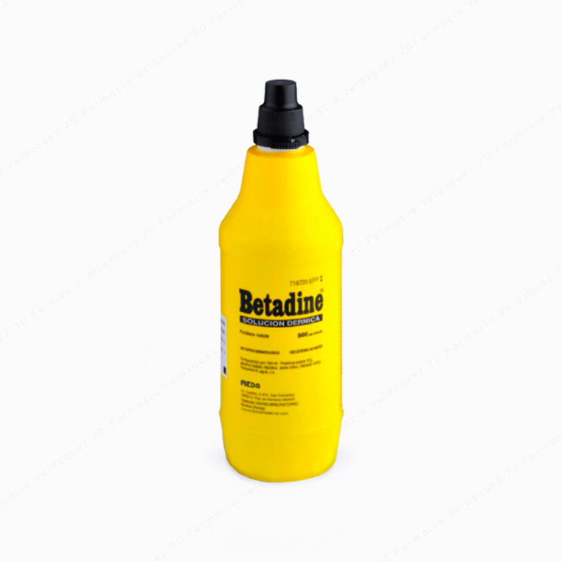 Betadine® Solución Dérmica - 500 ml