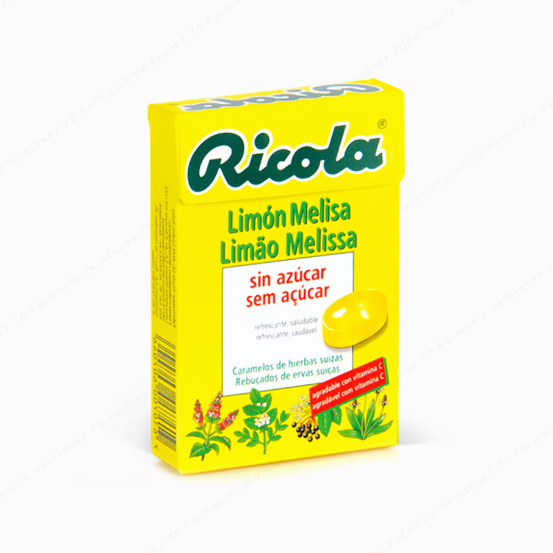 Ricola® Limón Melisa Caramelos - Caja de 50 gr