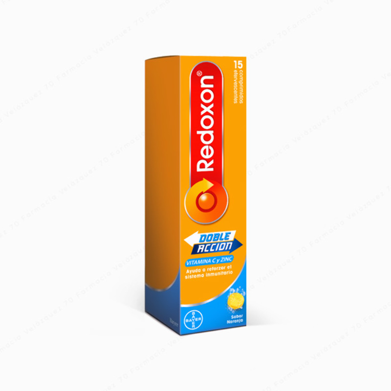 Redoxon® Doble Acción - 15 comprimidos efervescentes