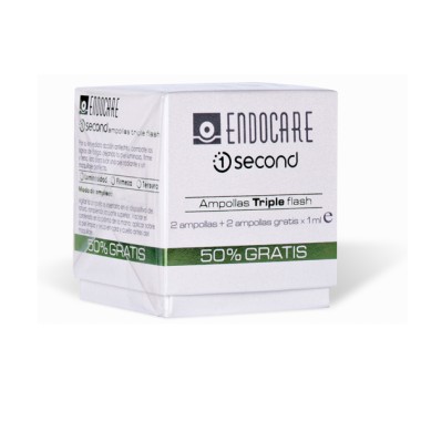 ENDOCARE® Ampollas 1 Second Flash - 4 ampollas x 1 ml