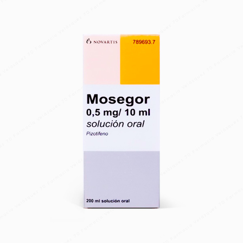 Mosegor 0,5 mg / 10 ml solución oral  - 200 ml