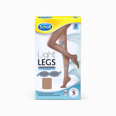 Dr. Scholl Light Legs Medias de compresión Carne 20 Den -...