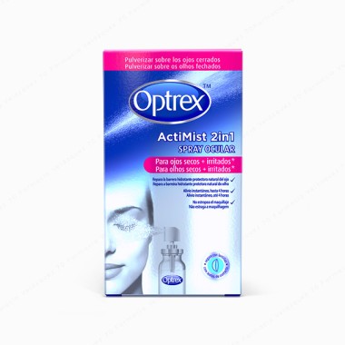 Optrex ActiMist Spray 2 en 1 para ojos secos e irritados...