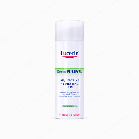 Eucerin® DermoPURIFYER Crema Hidratante Coadyuvante FPS 30 + UVA - 50 ml
