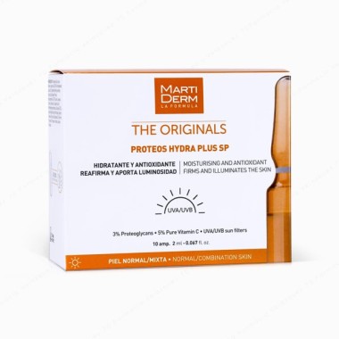 MartiDerm® Proteos Hydra Plus SP - 10 ampollas