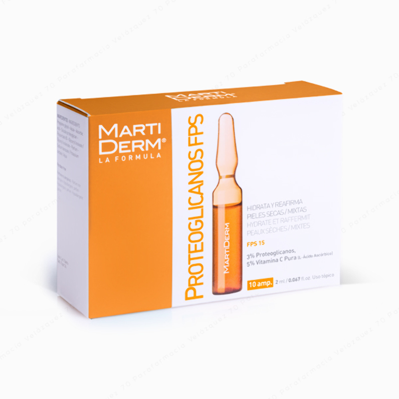 MartiDerm® Proteos Hydra Plus SP - 10 ampollas