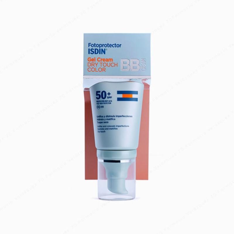 Fotoprotector ISDIN Gel Cream Dry Touch Color 50+ - 50 ml