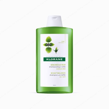 KLORANE Champú seborregulador a la Ortiga - 400 ml