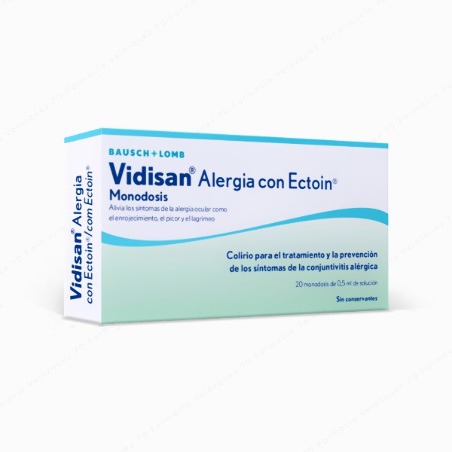 Vidisan® Alergia con Ectoin® - 20 x 0,5 ml