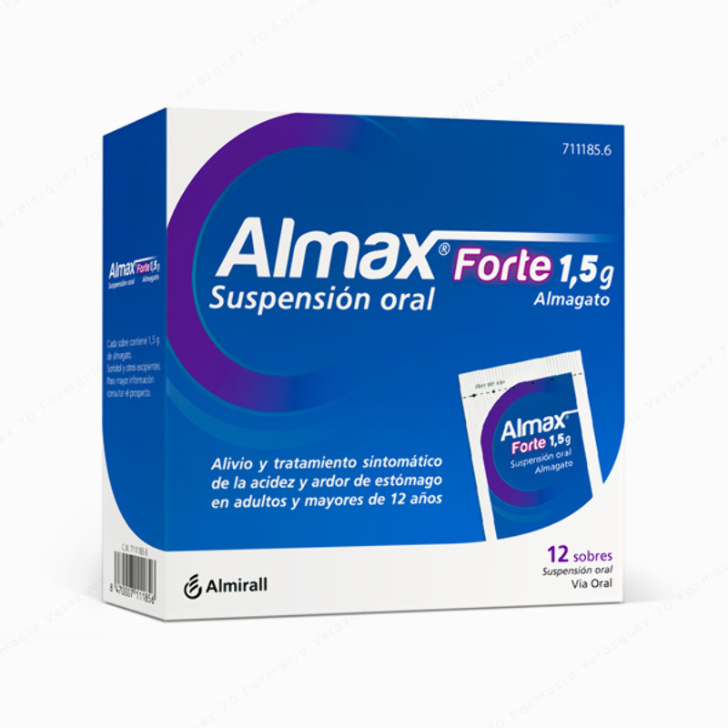 Almax® Forte 1,5 gr suspensión oral - 12 sobres