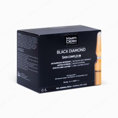 MartiDerm® Black Diamond Skin Complex - 30 ampollas