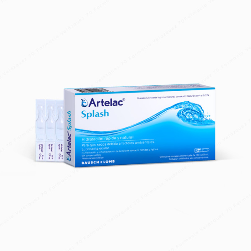 Artelac® Splash - 30 envases unidosis x 0,5 ml