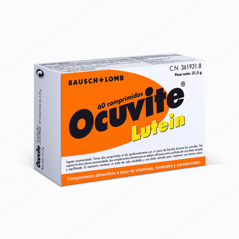 Ocuvite® Lutein - 60 comprimidos